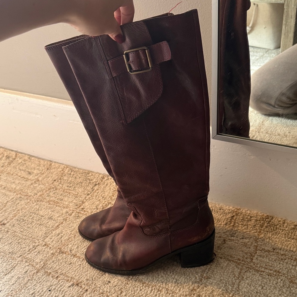 Lucky Brand Leather Boots
